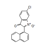 6-Chloro-2-(naphthalen-1-yl)-3-oxo-3H-indole 1-Oxide
