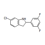 6-Chloro-2-(3,5-difluorophenyl)indoline