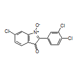 6-Chloro-2-(3,4-dichlorophenyl)-3-oxo-3H-indole 1-Oxide