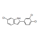 6-Chloro-2-(3,4-dichlorophenyl)-1H-indole