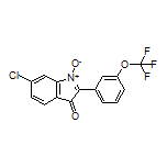 6-Chloro-3-oxo-2-[3-(trifluoromethoxy)phenyl]-3H-indole 1-Oxide