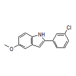 2-(3-Chlorophenyl)-5-methoxy-1H-indole