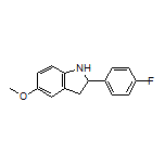 2-(4-Fluorophenyl)-5-methoxyindoline