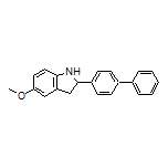 2-(4-Biphenylyl)-5-methoxyindoline