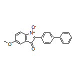 2-(4-Biphenylyl)-5-methoxy-3-oxo-3H-indole 1-Oxide