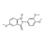 2-(3,4-Dimethoxyphenyl)-5-methoxy-3-oxo-3H-indole 1-Oxide