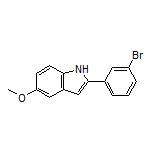 2-(3-Bromophenyl)-5-methoxy-1H-indole