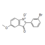 2-(3-Bromophenyl)-5-methoxy-3-oxo-3H-indole 1-Oxide