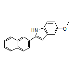 5-Methoxy-2-(naphthalen-2-yl)-1H-indole