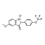 5-Methoxy-3-oxo-2-[4-(trifluoromethoxy)phenyl]-3H-indole 1-Oxide