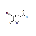 Methyl 5-Cyano-1-methyl-6-oxo-1,6-dihydropyridine-3-carboxylate