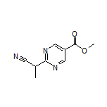 Methyl 2-(1-Cyanoethyl)pyrimidine-5-carboxylate
