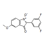 2-(3,5-Difluorophenyl)-5-methoxy-3-oxo-3H-indole 1-Oxide