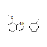 7-Methoxy-2-(m-tolyl)-1H-indole
