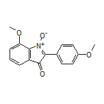 7-Methoxy-2-(4-methoxyphenyl)-3-oxo-3H-indole 1-Oxide