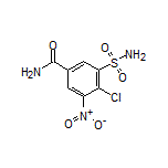 4-Chloro-3-nitro-5-sulfamoylbenzamide
