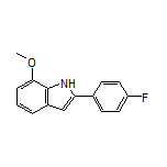2-(4-Fluorophenyl)-7-methoxy-1H-indole