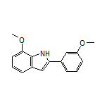 7-Methoxy-2-(3-methoxyphenyl)-1H-indole