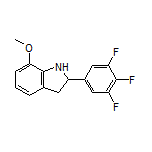 7-Methoxy-2-(3,4,5-trifluorophenyl)indoline