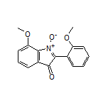 7-Methoxy-2-(2-methoxyphenyl)-3-oxo-3H-indole 1-Oxide
