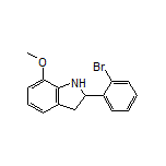 2-(2-Bromophenyl)-7-methoxyindoline