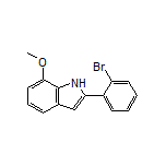 2-(2-Bromophenyl)-7-methoxy-1H-indole