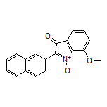 7-Methoxy-2-(naphthalen-2-yl)-3-oxo-3H-indole 1-Oxide