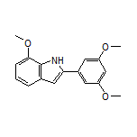 2-(3,5-Dimethoxyphenyl)-7-methoxy-1H-indole