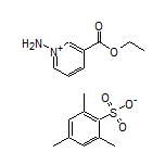 1-Amino-3-(ethoxycarbonyl)pyridin-1-ium 2,4,6-Trimethylbenzenesulfonate