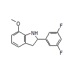 2-(3,5-Difluorophenyl)-7-methoxyindoline