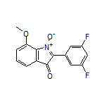 2-(3,5-Difluorophenyl)-7-methoxy-3-oxo-3H-indole 1-Oxide
