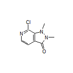 7-Chloro-1,2-dimethyl-1H-pyrazolo[3,4-c]pyridin-3(2H)-one