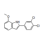2-(3,4-Dichlorophenyl)-7-methoxy-1H-indole