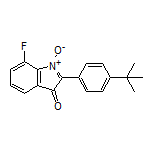 2-[4-(tert-Butyl)phenyl]-7-fluoro-3-oxo-3H-indole 1-Oxide