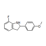 7-Fluoro-2-(4-methoxyphenyl)indoline