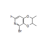 5-Bromo-7-iodo-2,3-dimethyl-2,3-dihydro-[1,4]dioxino[2,3-c]pyridine