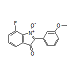 7-Fluoro-2-(3-methoxyphenyl)-3-oxo-3H-indole 1-Oxide
