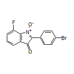 2-(4-Bromophenyl)-7-fluoro-3-oxo-3H-indole 1-Oxide