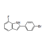 2-(4-Bromophenyl)-7-fluoro-1H-indole