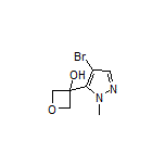 3-(4-Bromo-1-methyl-1H-pyrazol-5-yl)oxetan-3-ol