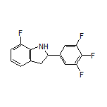 7-Fluoro-2-(3,4,5-trifluorophenyl)indoline