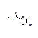 Ethyl 5-Bromo-6-iodopyridine-2-carboxylate