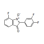 2-(3,4-Difluorophenyl)-7-fluoro-3-oxo-3H-indole 1-Oxide