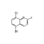 5-Bromo-8-chloro-2-iodoquinoline