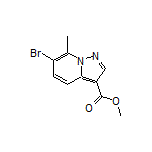 Methyl 6-Bromo-7-methylpyrazolo[1,5-a]pyridine-3-carboxylate