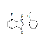 7-Fluoro-2-(2-methoxyphenyl)-3-oxo-3H-indole 1-Oxide
