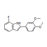 2-(3,4-Dimethoxyphenyl)-7-fluoro-1H-indole