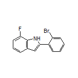 2-(2-Bromophenyl)-7-fluoro-1H-indole