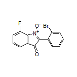 2-(2-Bromophenyl)-7-fluoro-3-oxo-3H-indole 1-Oxide