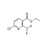 Ethyl 6-Chloro-2-(difluoromethyl)nicotinate